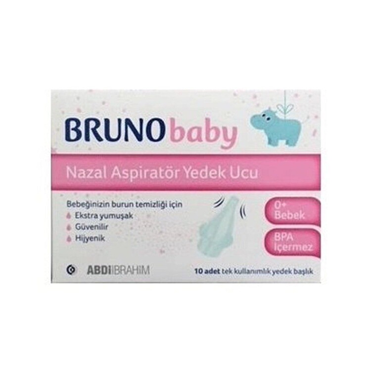 Bruno Nazal Aspiratör Yedek Uç 10lu