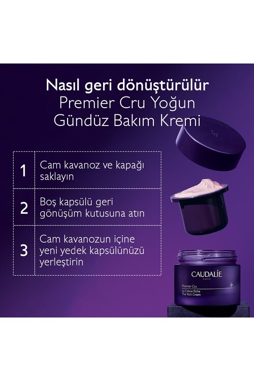 Caudalie Premier Cru Yoğun Gündüz Bakım Kremi 50ml