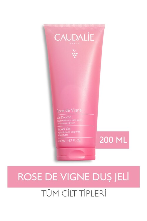 Caudalie - Caudalie Rose De Vigne Duş Jeli 200 Ml