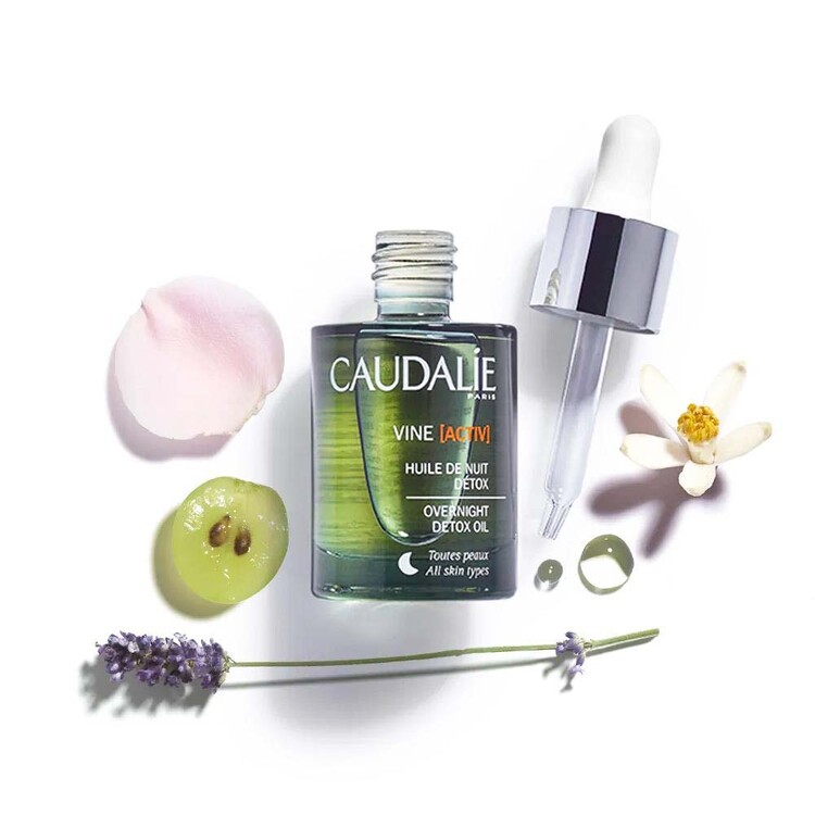 Caudalie Vineactiv Overnight Detox Oil Detoks Etki