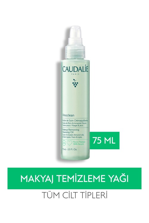 Caudalie - Caudalie Vinoclean Makyaj Temizleme Yağı 75 ml