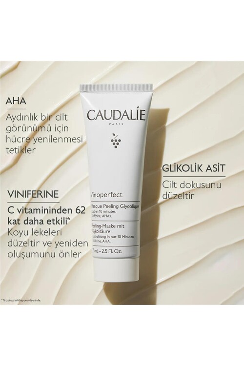 Caudalie Vinoperfect Glikolik Maske 75 ml