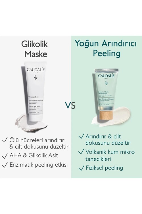 Caudalie Vinoperfect Glikolik Maske 75 ml