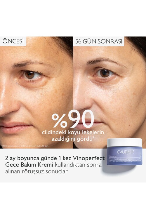 Caudalie Vinoperfect Leke Karşıtı Glikolik Gece Ba