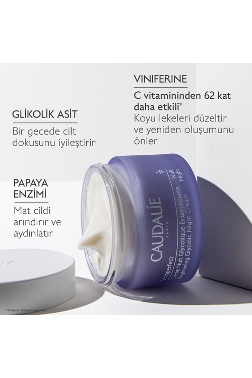 Caudalie Vinoperfect Leke Karşıtı Glikolik Gece Ba