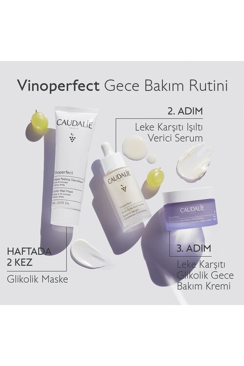 Caudalie Vinoperfect Leke Karşıtı Glikolik Gece Ba