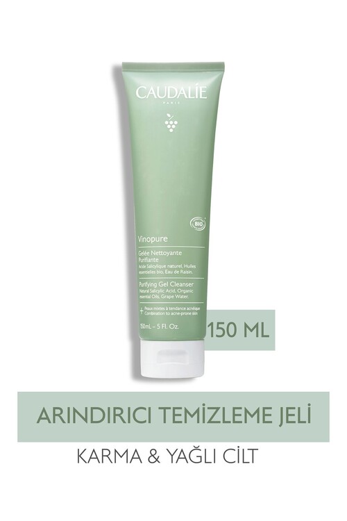 Caudalie - Caudalie Vinopure Arındırıcı Temizleme Jeli - 150m