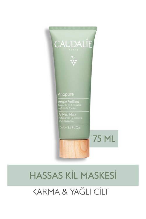 Caudalie - Caudalie Vinopure Hassas Kil Maskesi 75 ml