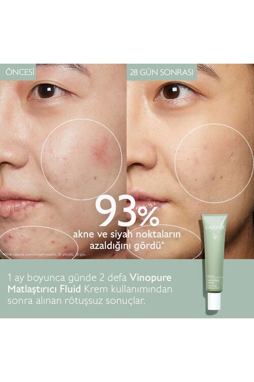 Caudalie Vinopure Matlaştırıcı Fluid Krem 40 ml