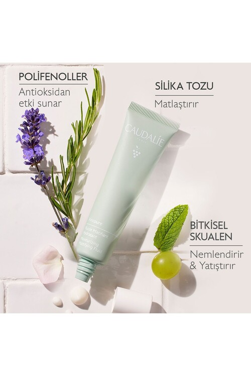 Caudalie Vinopure Matlaştırıcı Fluid Krem 40 ml