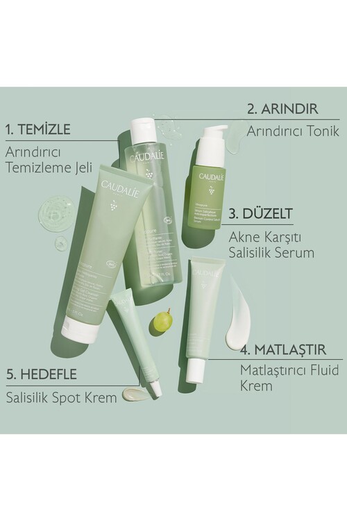 Caudalie Vinopure Matlaştırıcı Fluid Krem 40 ml