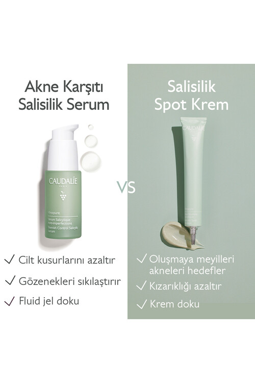 Caudalie Vinopure Salisilik Spot Krem 15 Ml