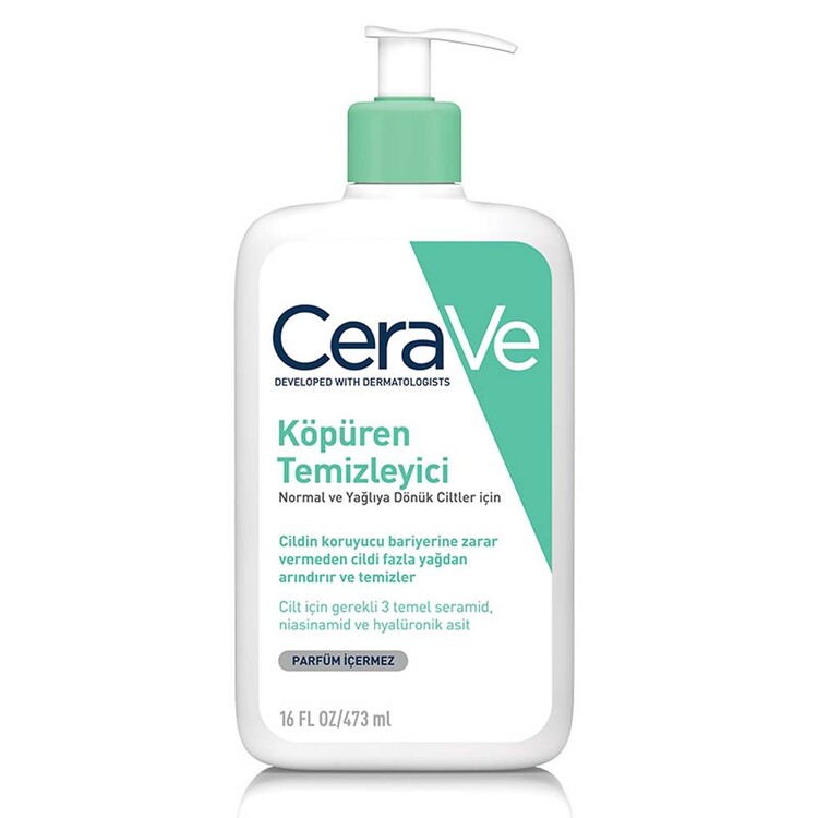 Cerave - Cerave Foaming Cleanser Normal & Yağlıya Dönük Cil