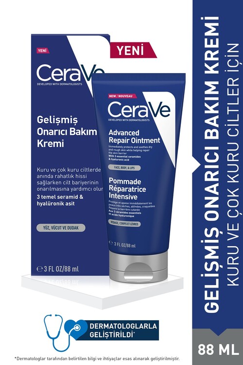 CeraVe - Cerave Gelişmiş Onarıcı Bakım Kremi 88ml