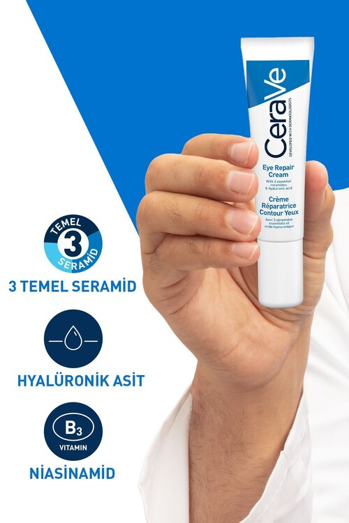 Cerave Koyu Halka ve Göz Altı Torba Görünümü Karşı