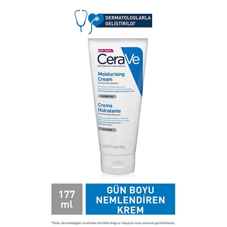 Cerave Moisturising Cream Kuru ve Çok Kuru Ciltler