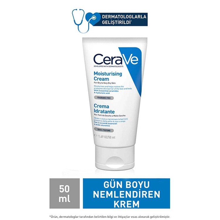 Cerave Moisturising Cream Kuru ve Çok Kuru Ciltler