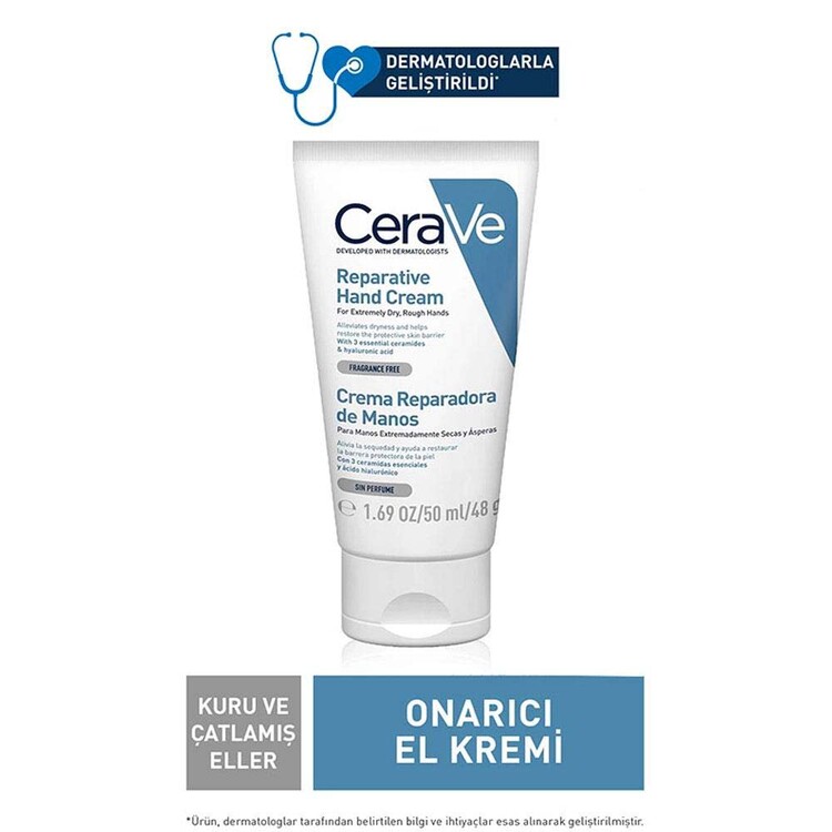 Cerave Reparative Hand Cream Kuru & Sertleşmiş Ell