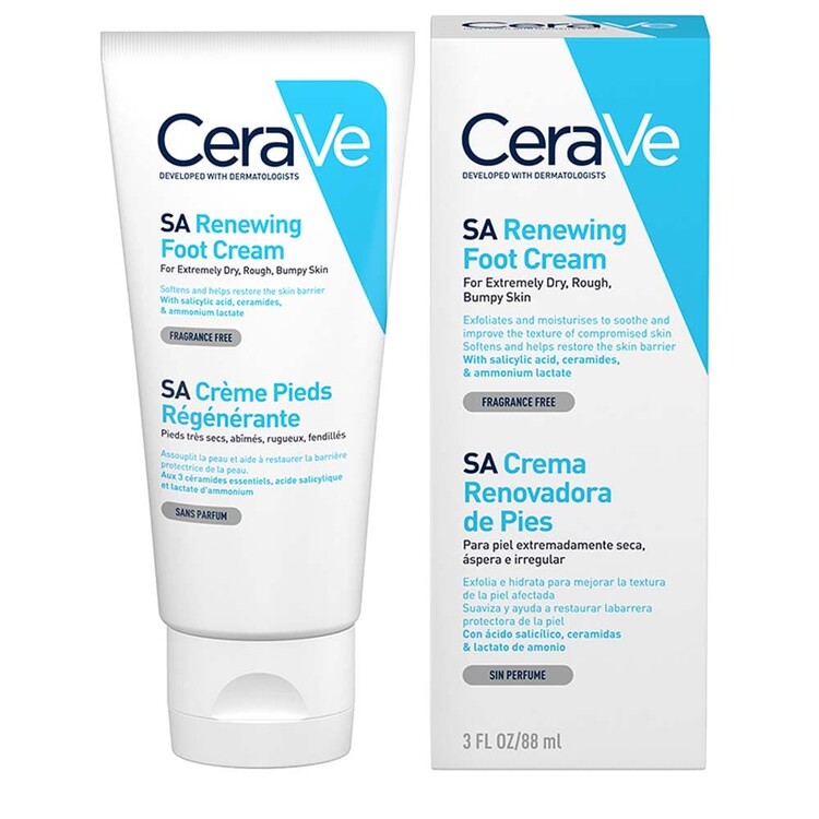 Cerave - Cerave SA Regenerierende Fubcreme Kuru Sertleşmiş 