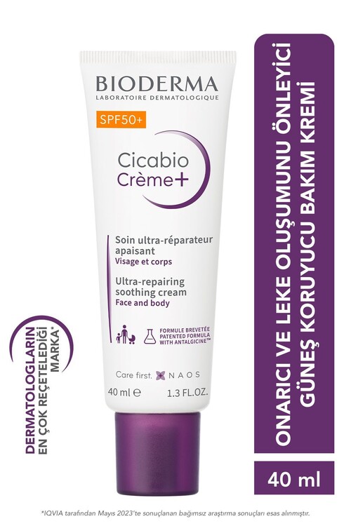 Bioderma Cicabio Cream+ SPF50+ 