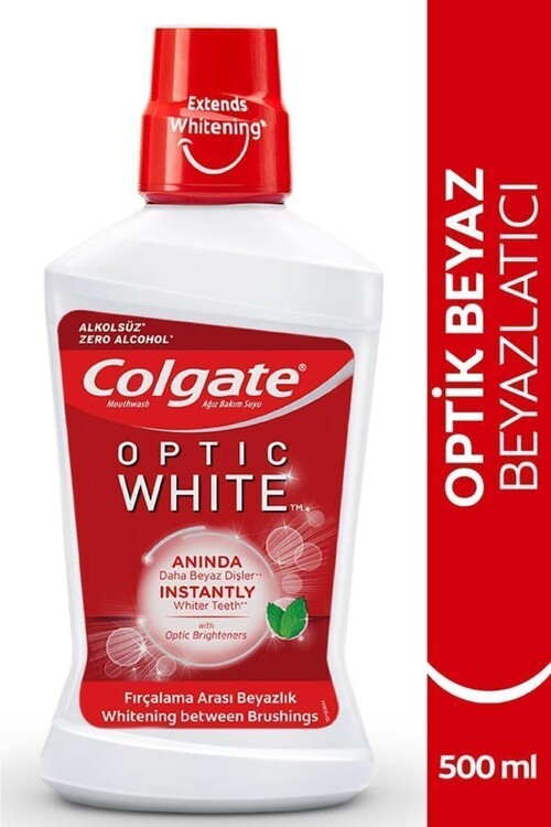 Colgate Optic White Alkolsüz Ağız Bakım Suyu