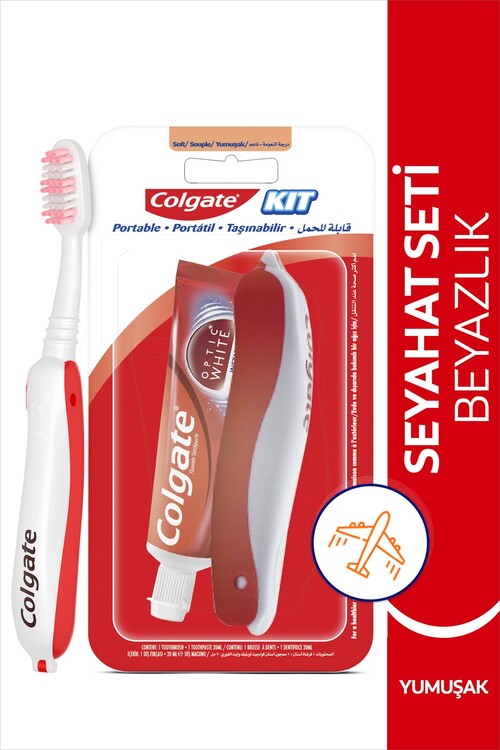 Colgate - Colgate Seyahat Seti Optic White Anında Beyazlık B