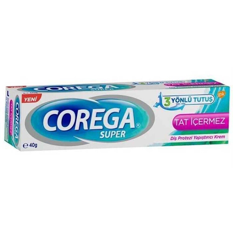 Corega - Corega Super Diş Protezi Yapıştırıcı Tat İçermez K