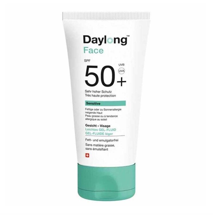 Daylong - Daylong Face Sensitive SPF50+ Gel Fluid 50 ml