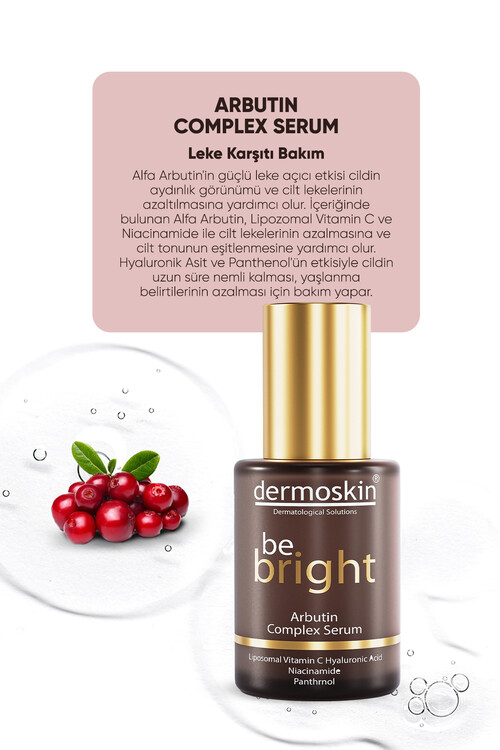 Dermoskin Be Bright Arbutin Cilt Bakım Serumu ( Ar