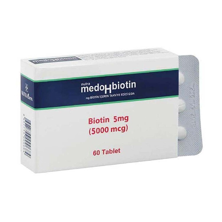 Dermoskin Medobiohtin Tablet 5 Mg 60 Tablet