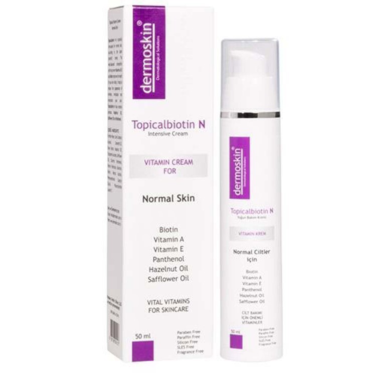 Dermoskin - Dermoskin Topicalbiotin N Vitamin Kremi 50 ml - No