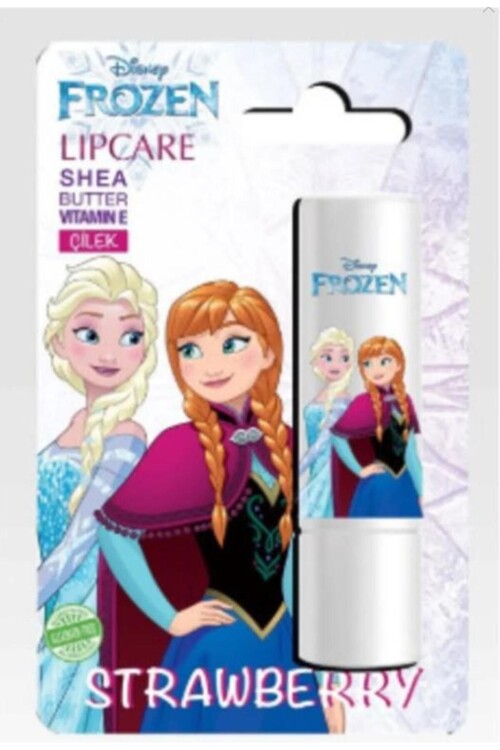 Dısney Frozen II Dudak Koruyucu Lip Care Çilek Beyaz