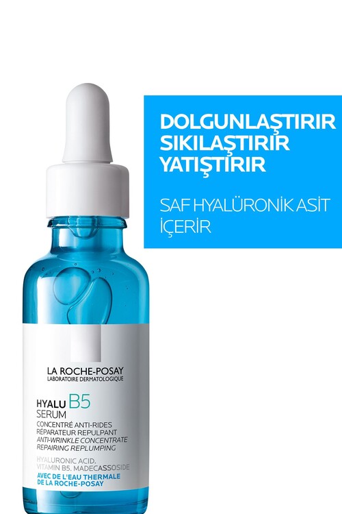 Dolgunlaştırıcı Uzman Cilt Bakım Seti: Hyalu B5 Serum 30ML&Age Correct Güneş Kremi 15ML&Çanta