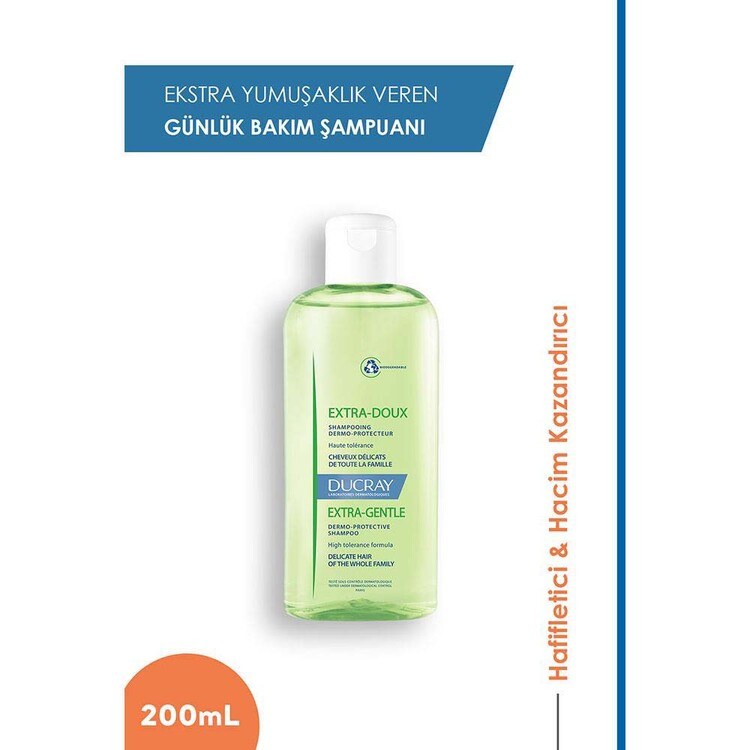 Ducray Extra Doux Sık Kullanım Şampuanı 200ml