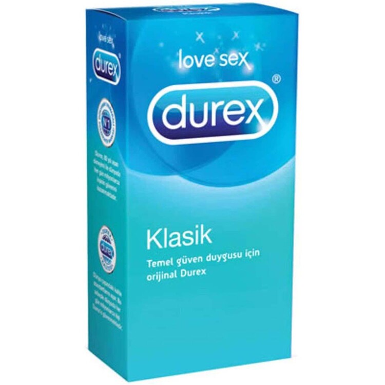 Durex - Durex Klasik Prezervatif 12li