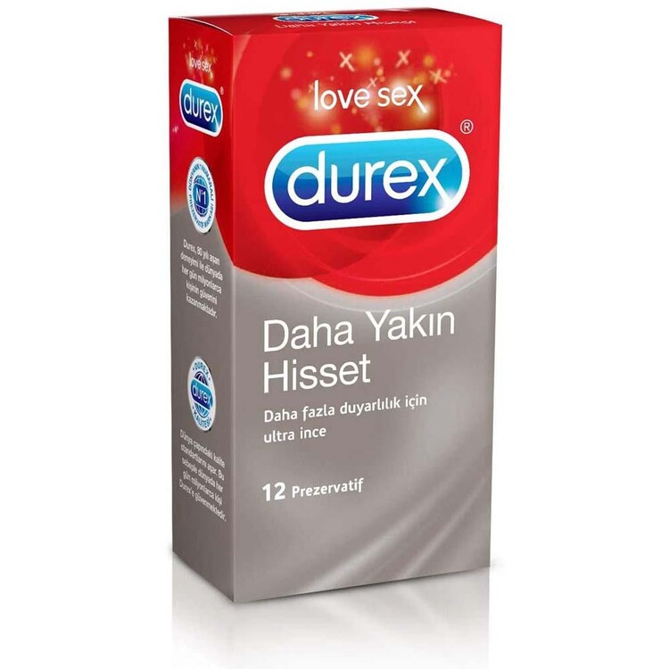 Durex - Durex Daha Yakın Hisset Prezervatif 10lu