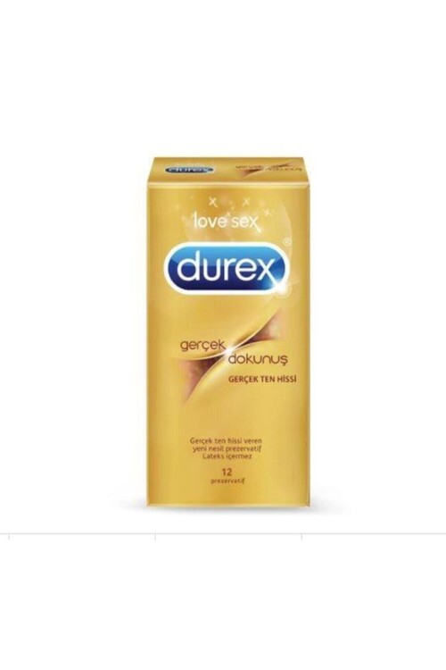 Durex - Durex Gerçek Dokunuş Prezervatif 10lu