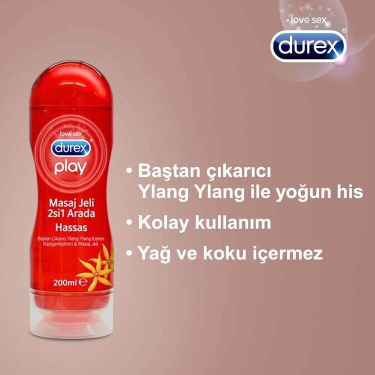 Durex Play 2in1 Sensual Masaj Jeli 200ml