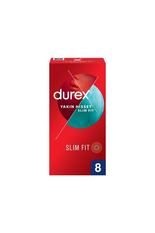 Durex - Durex Yakın Hisset Slim Fit 8li