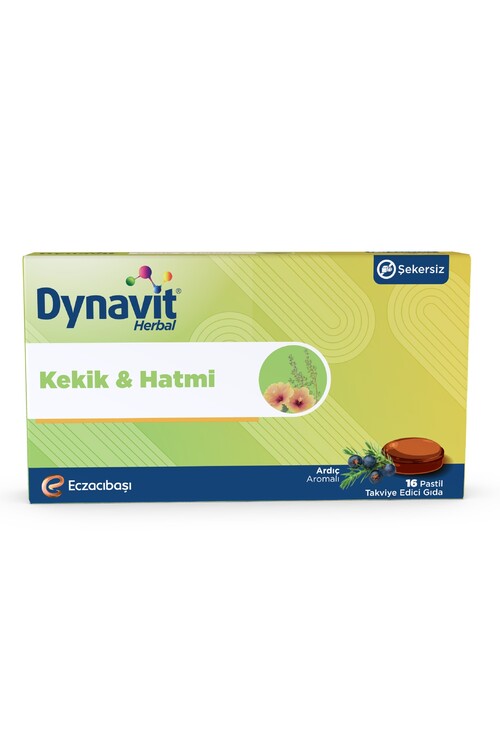 Dynavit Herbal Kekik Ve Hatmi 16 Pastil