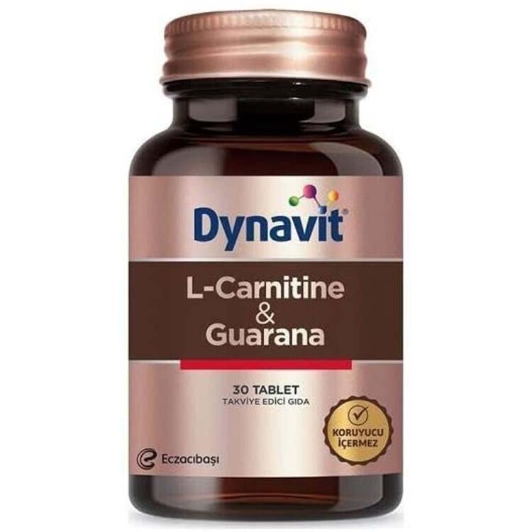 Dynavit L-Carnitine & Guarana 30 Tablet