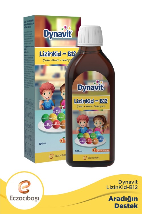 Dynavit - Dynavit Lizinkid Vitamin B12 150 ml
