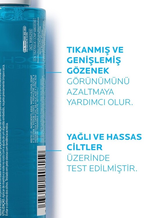 La Roche Posay Effaclar Yağlı Ciltler Için Nazik Temizleyici Ve Gözenek Sıkılaştırıcı Set