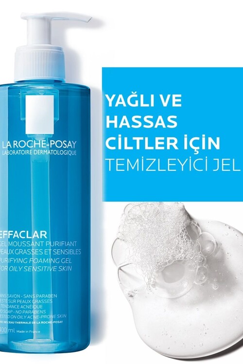 La Roche Posay Effaclar Yağlı Ciltler Için Nazik Temizleyici Ve Gözenek Sıkılaştırıcı Set