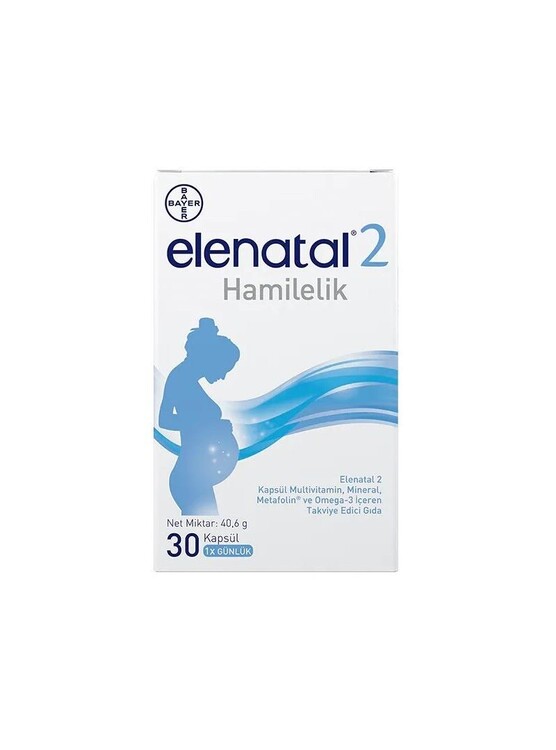 Elenatal - Elenatal 2 Hamilelik Multivitamin, Mineral 