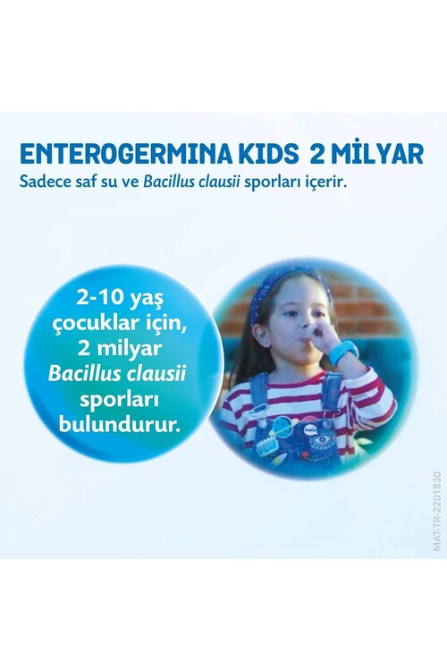 Enterogermina Kids 10 Flakon 2 Milyar Bacillus Cla