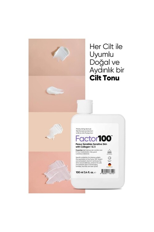 Factor Güneş Kremi Spf50+ 100 ml ve Factor Kids Güneş Kremi Spf50+ 100 Ml