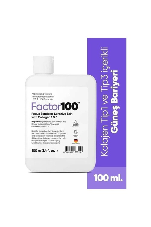 FACTOR100 - Factor100 Sun Screen Cream SPF50+ 100 ml