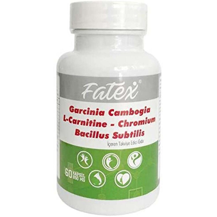 Fatex Garcinia Cambogia L-Carnitine - Chromium 60 