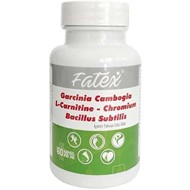 Fatex - Fatex Garcinia Cambogia L-Carnitine - Chromium 60 